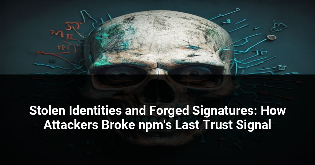 Stolen Identities and Forged Signatures: How Attackers Broke npm's Last Trust Signal